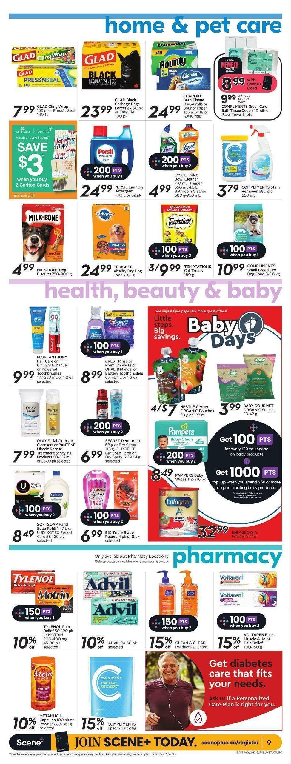 Safeway Flyer from March 16