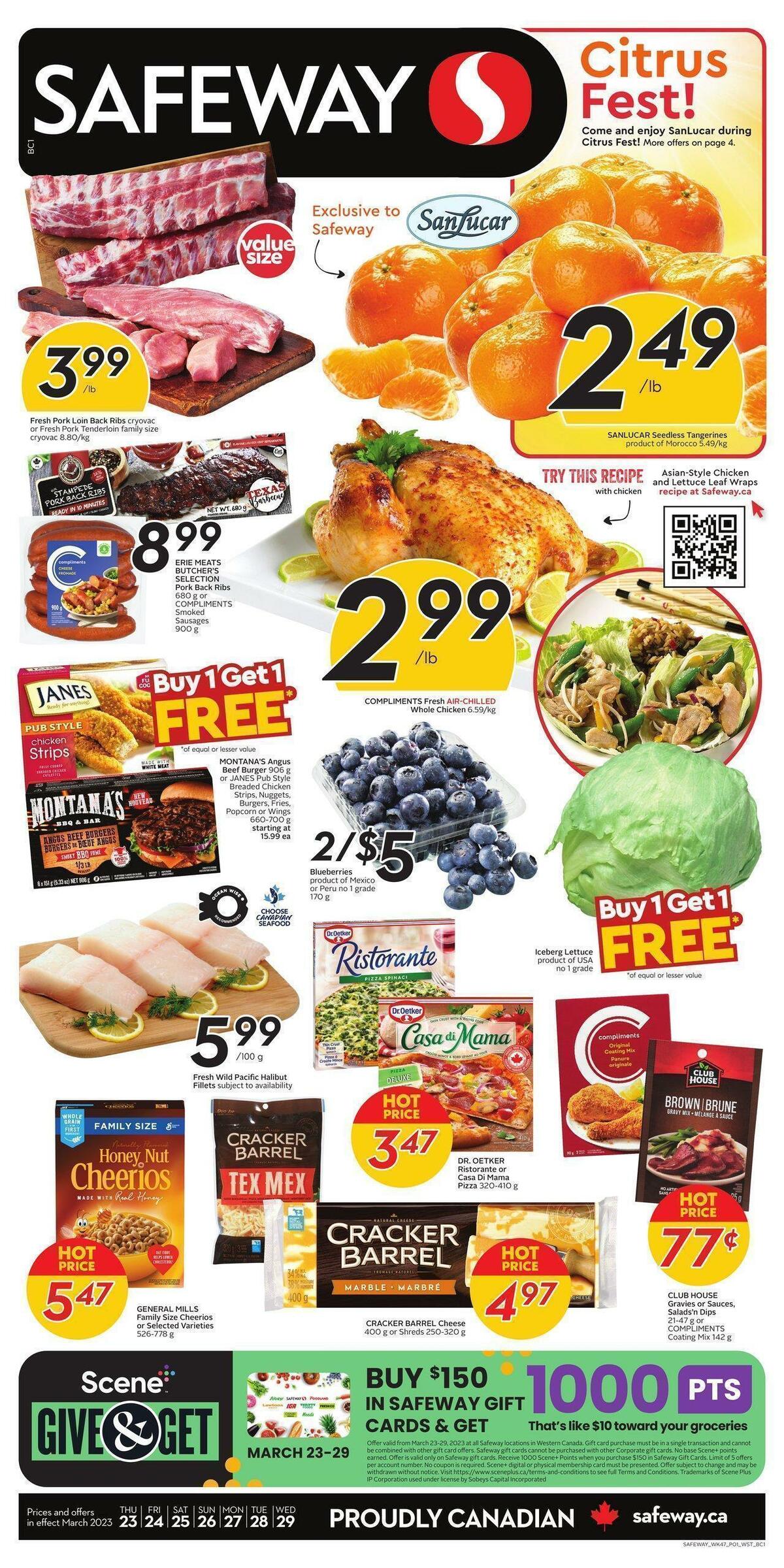 Safeway Flyer from March 23