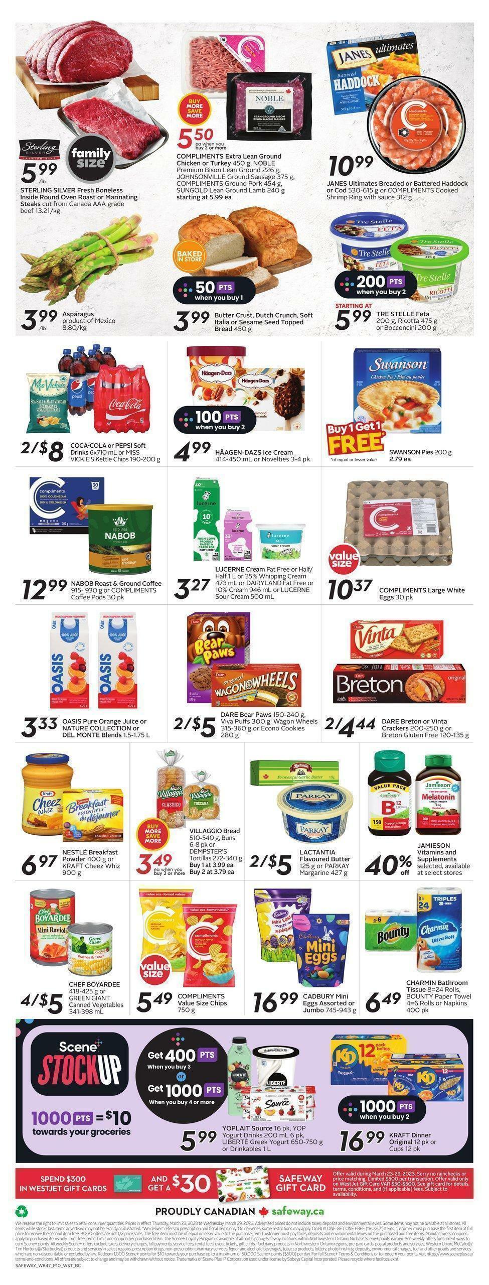 Safeway Flyer from March 23