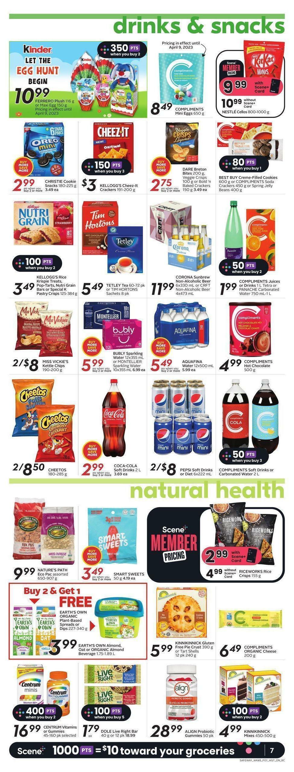 Safeway Flyer from April 6