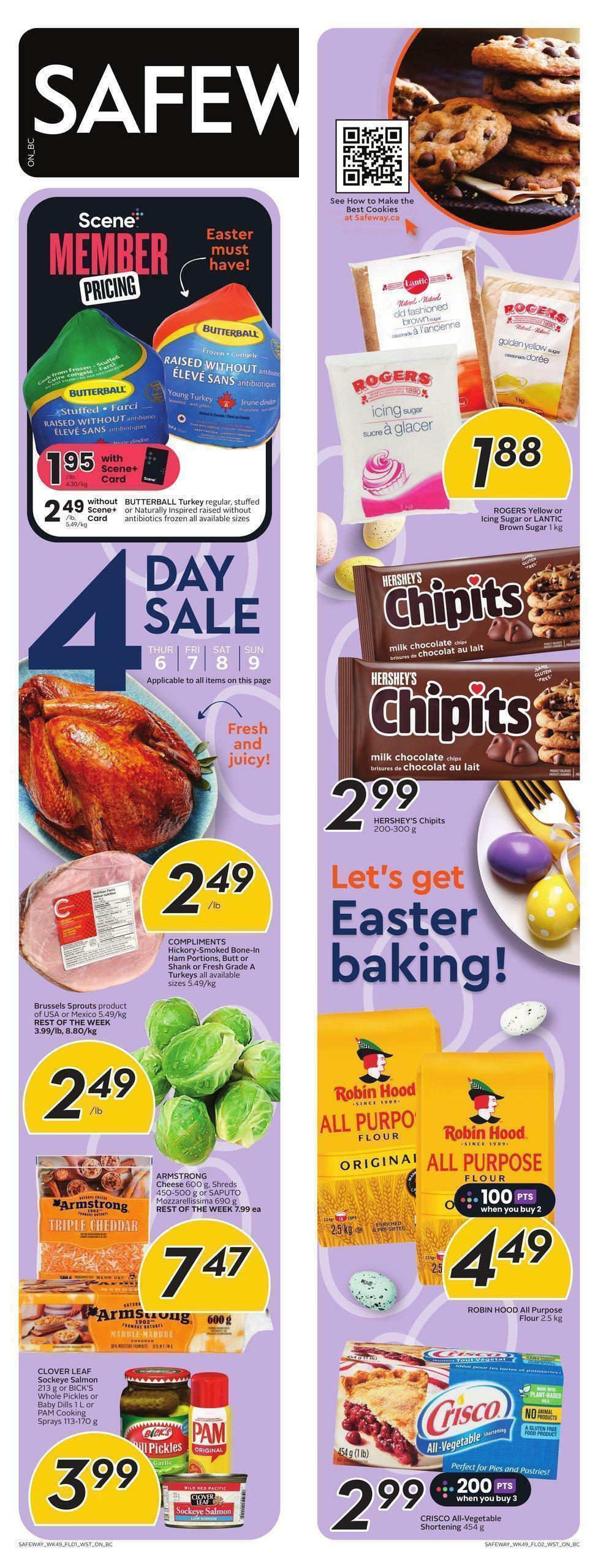 Safeway Flyer from April 6