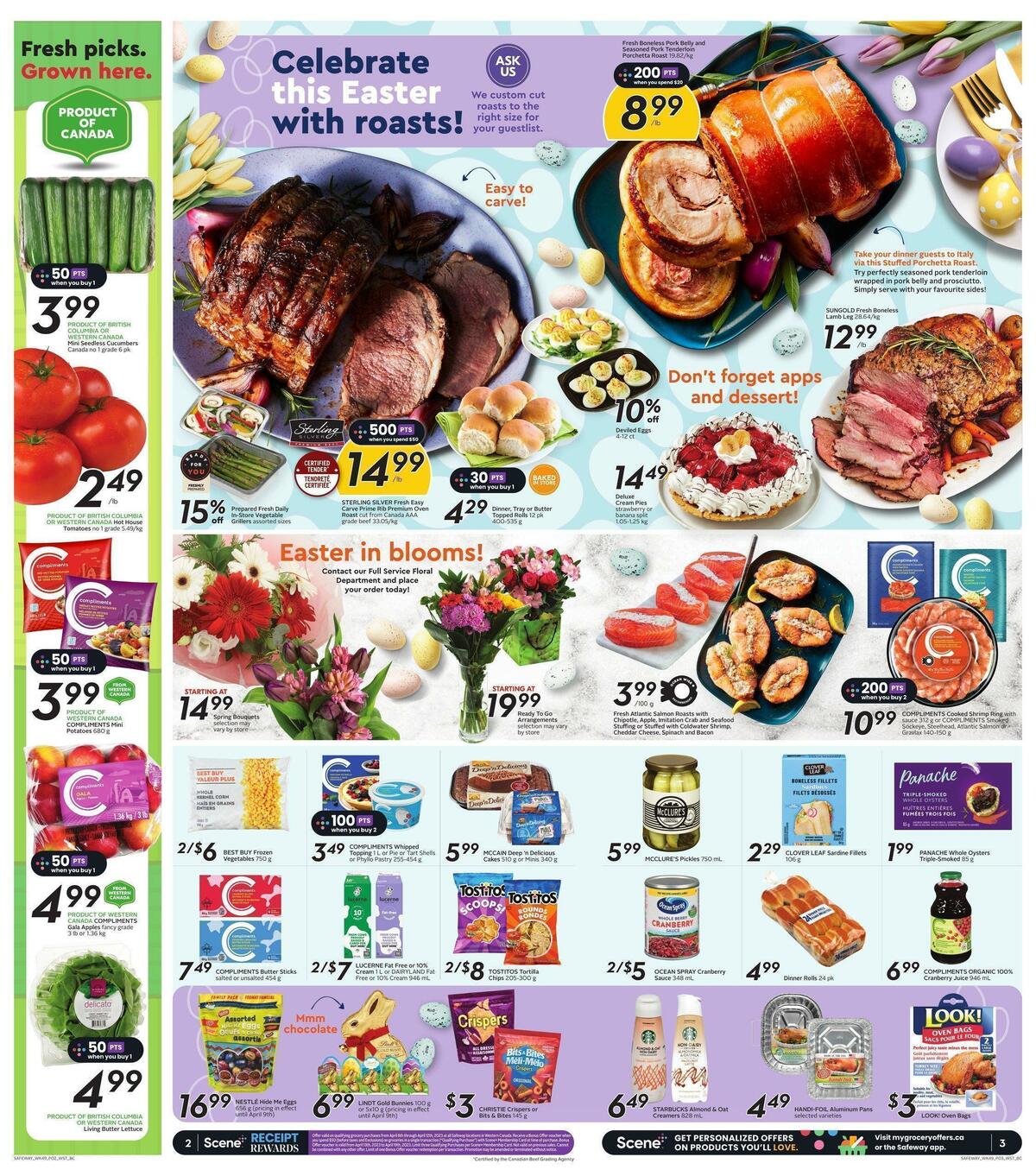 Safeway Flyer from April 6