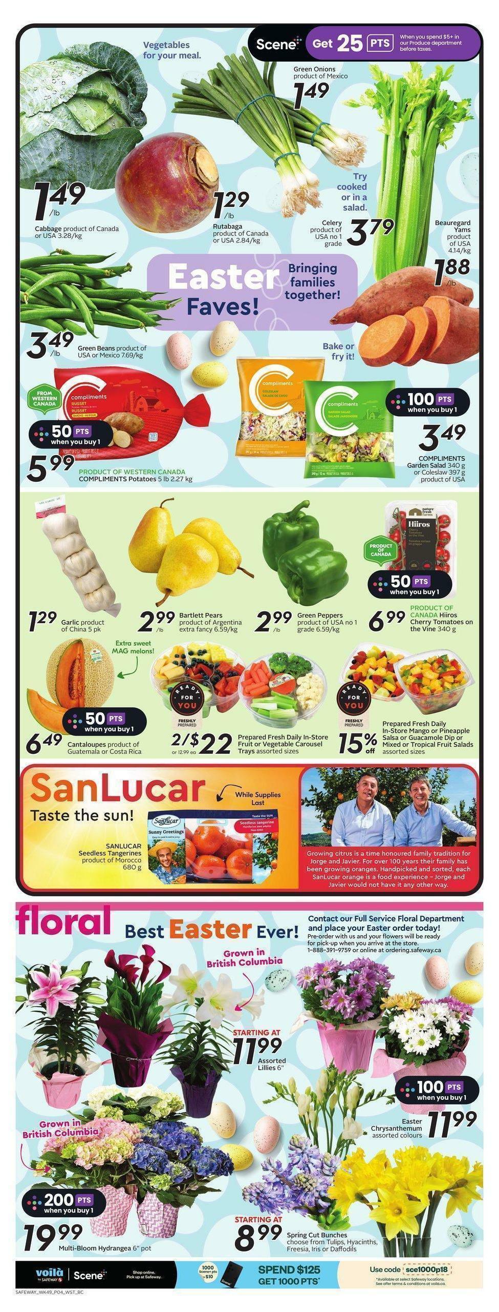 Safeway Flyer from April 6