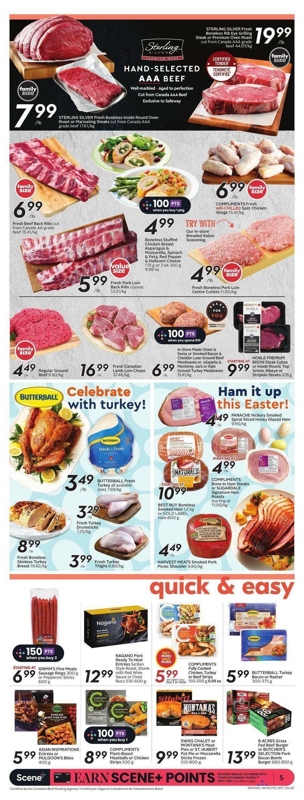 Safeway Flyer from April 6