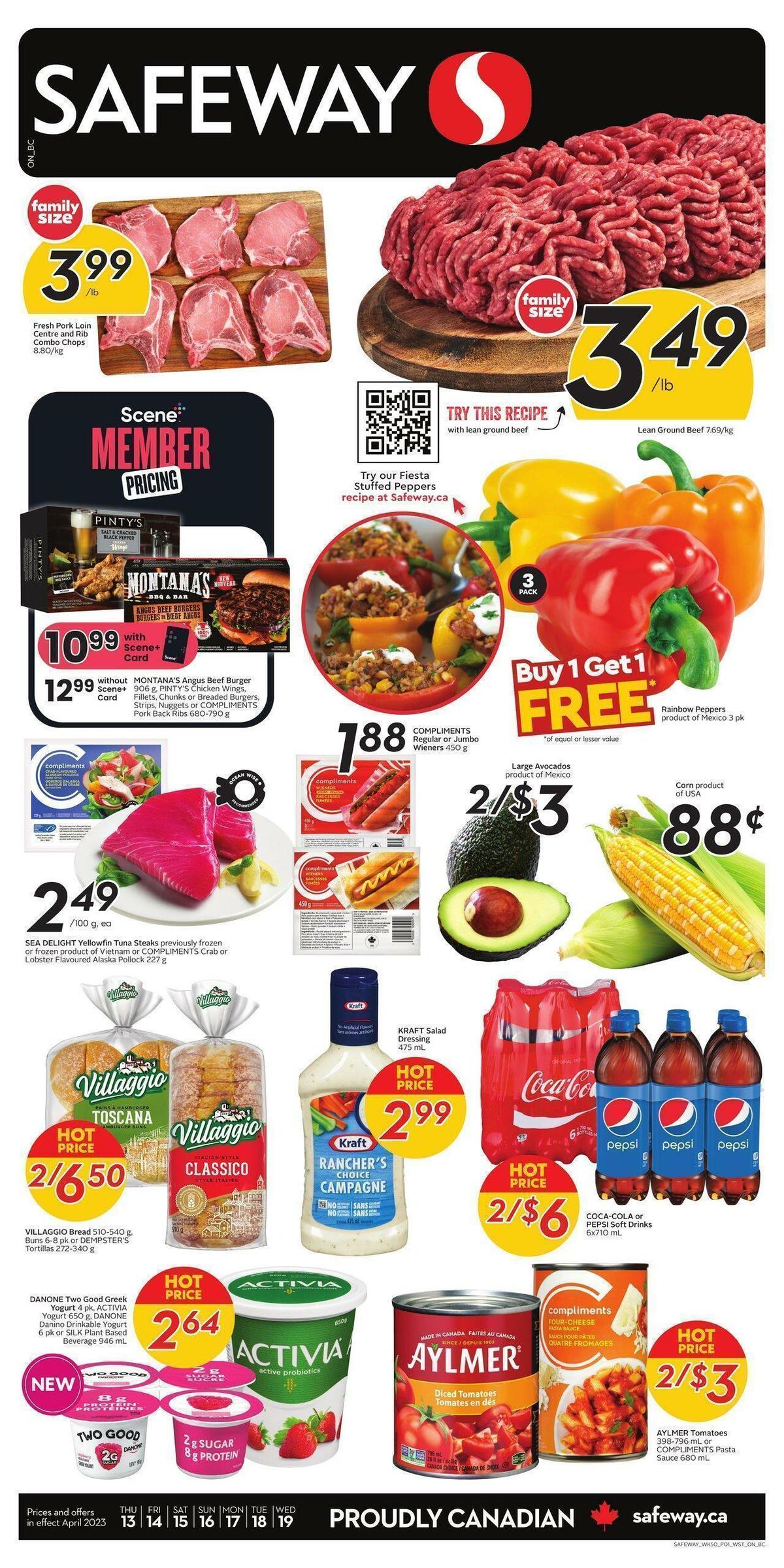 Safeway Flyer from April 13