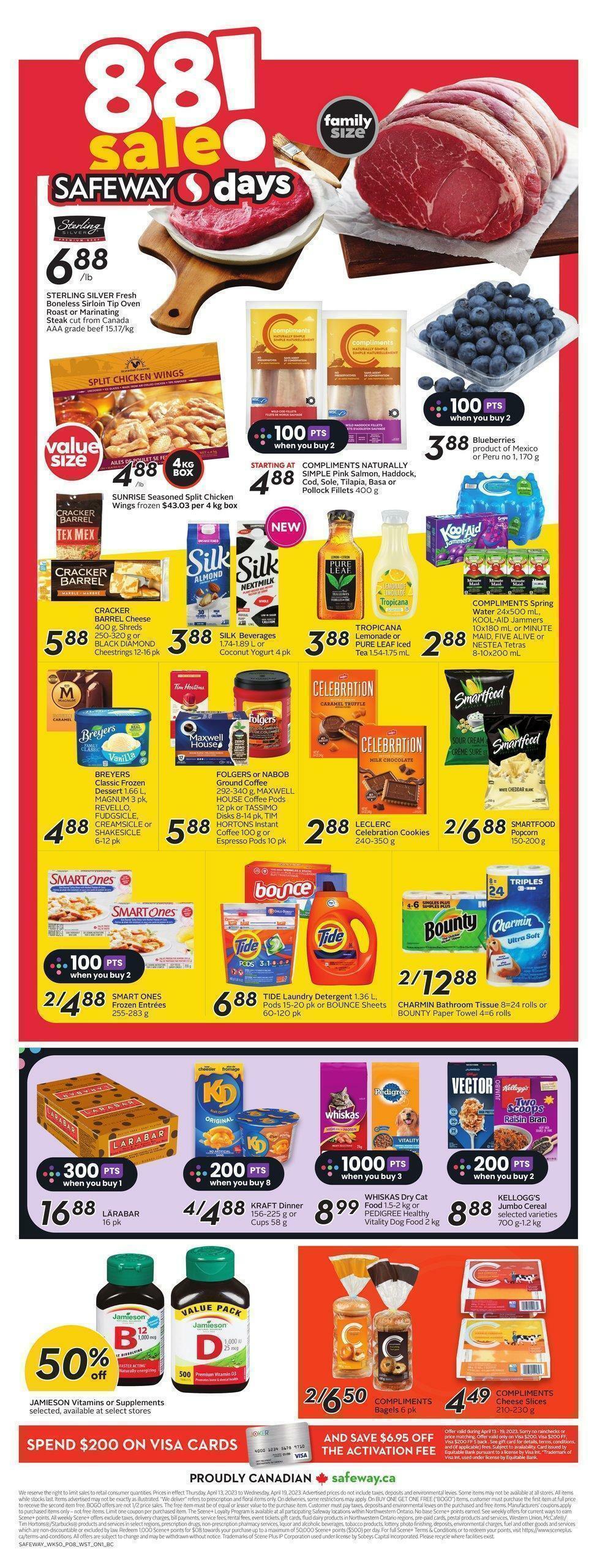 Safeway Flyer from April 13