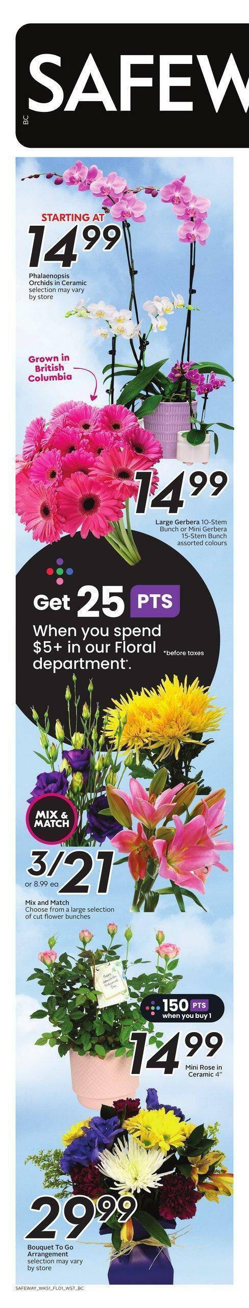 Safeway Flyer from April 20