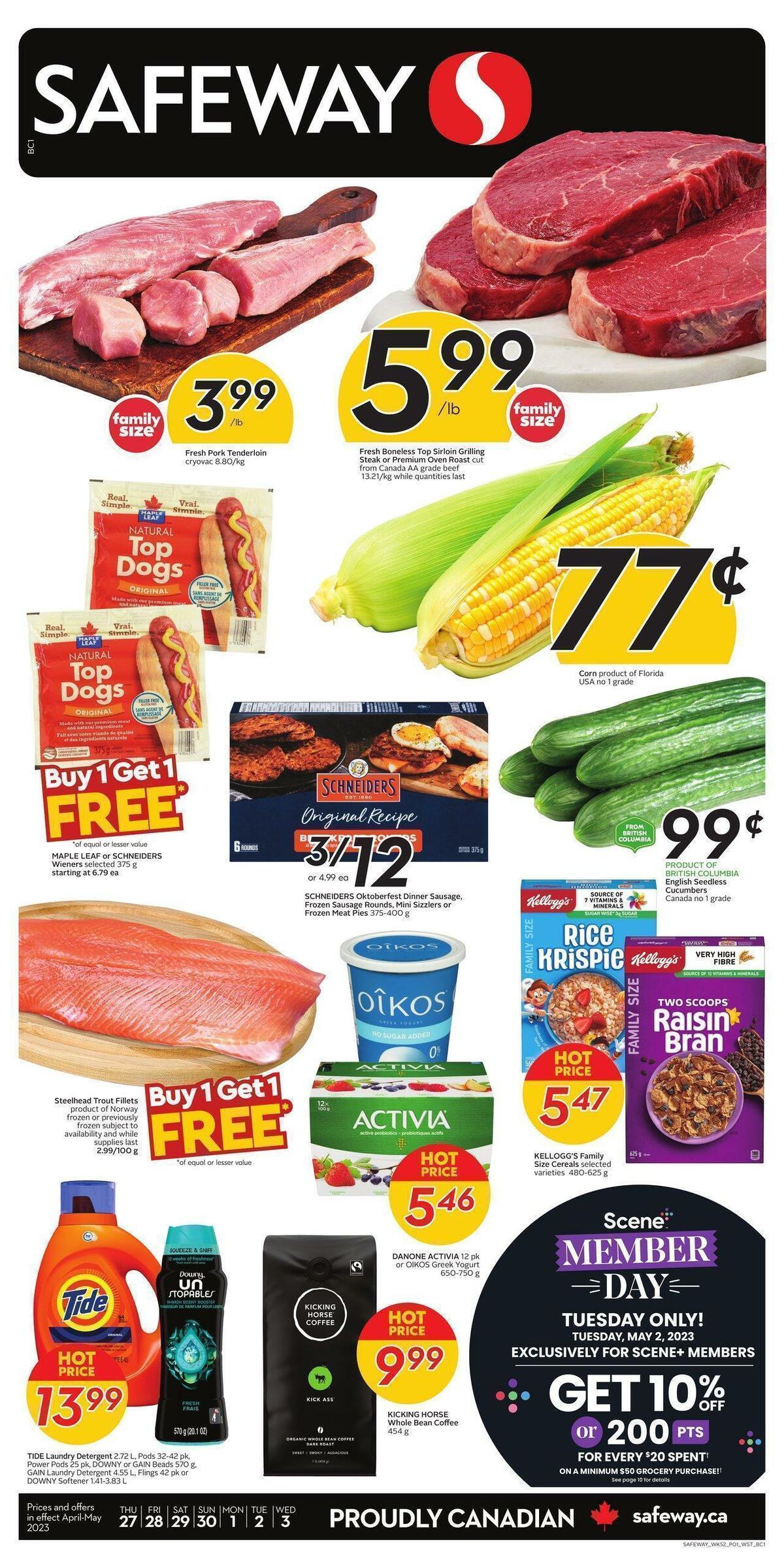 Safeway Flyer from April 27