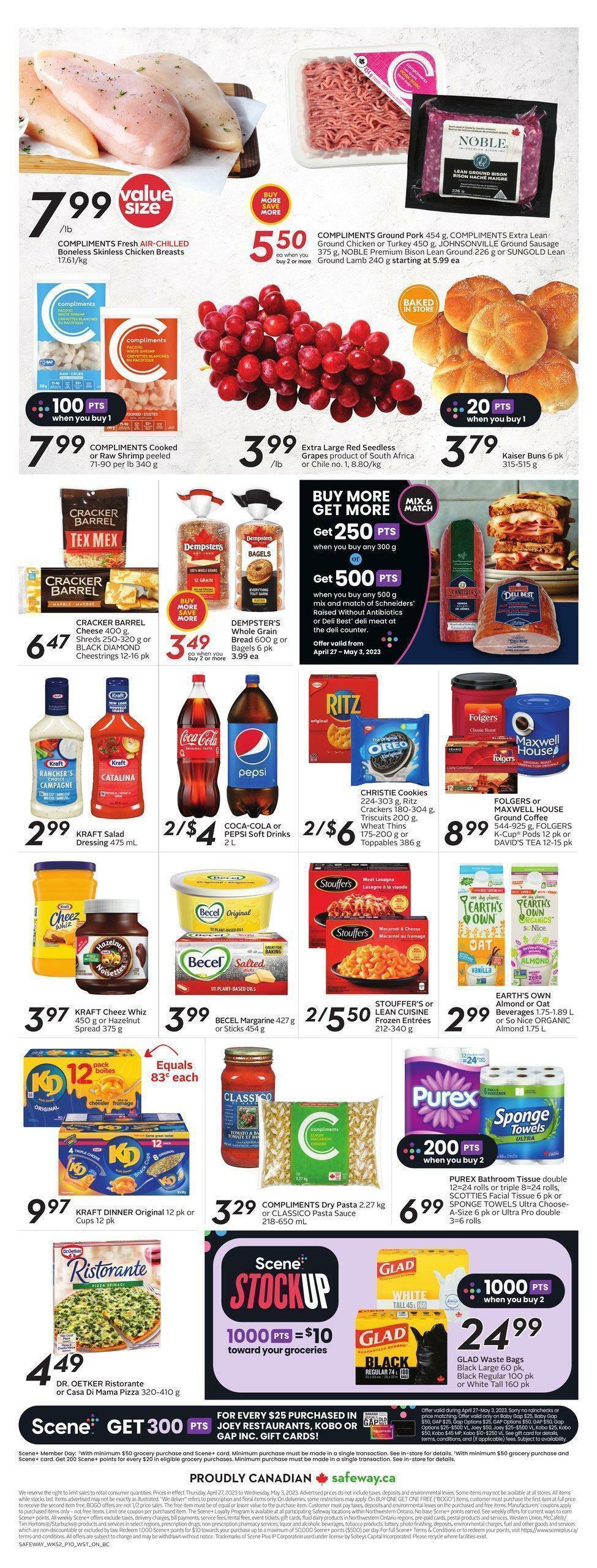 Safeway Flyer from April 27