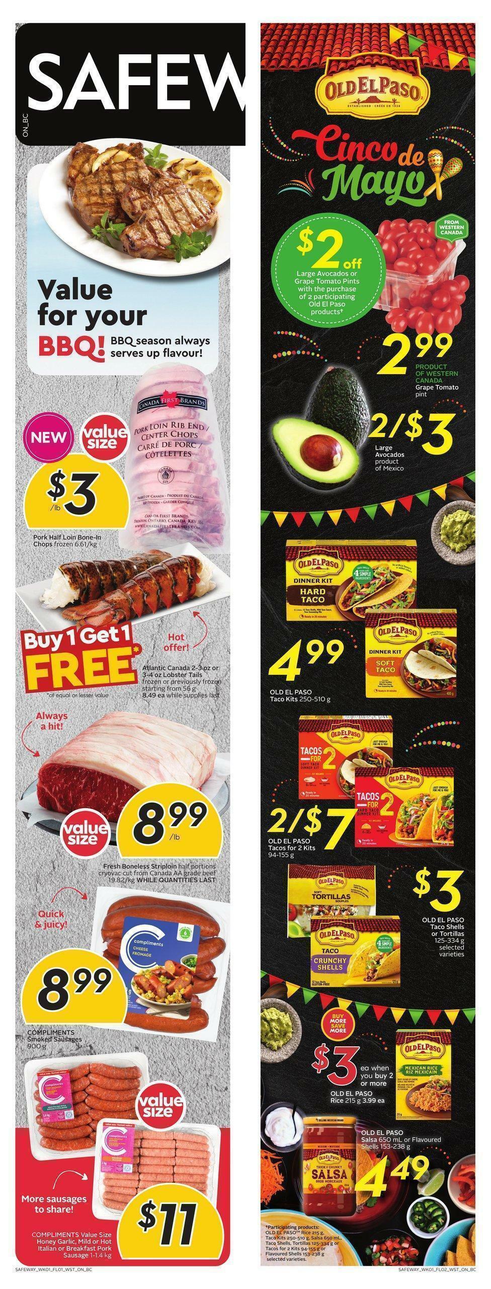 Safeway Flyer from May 4