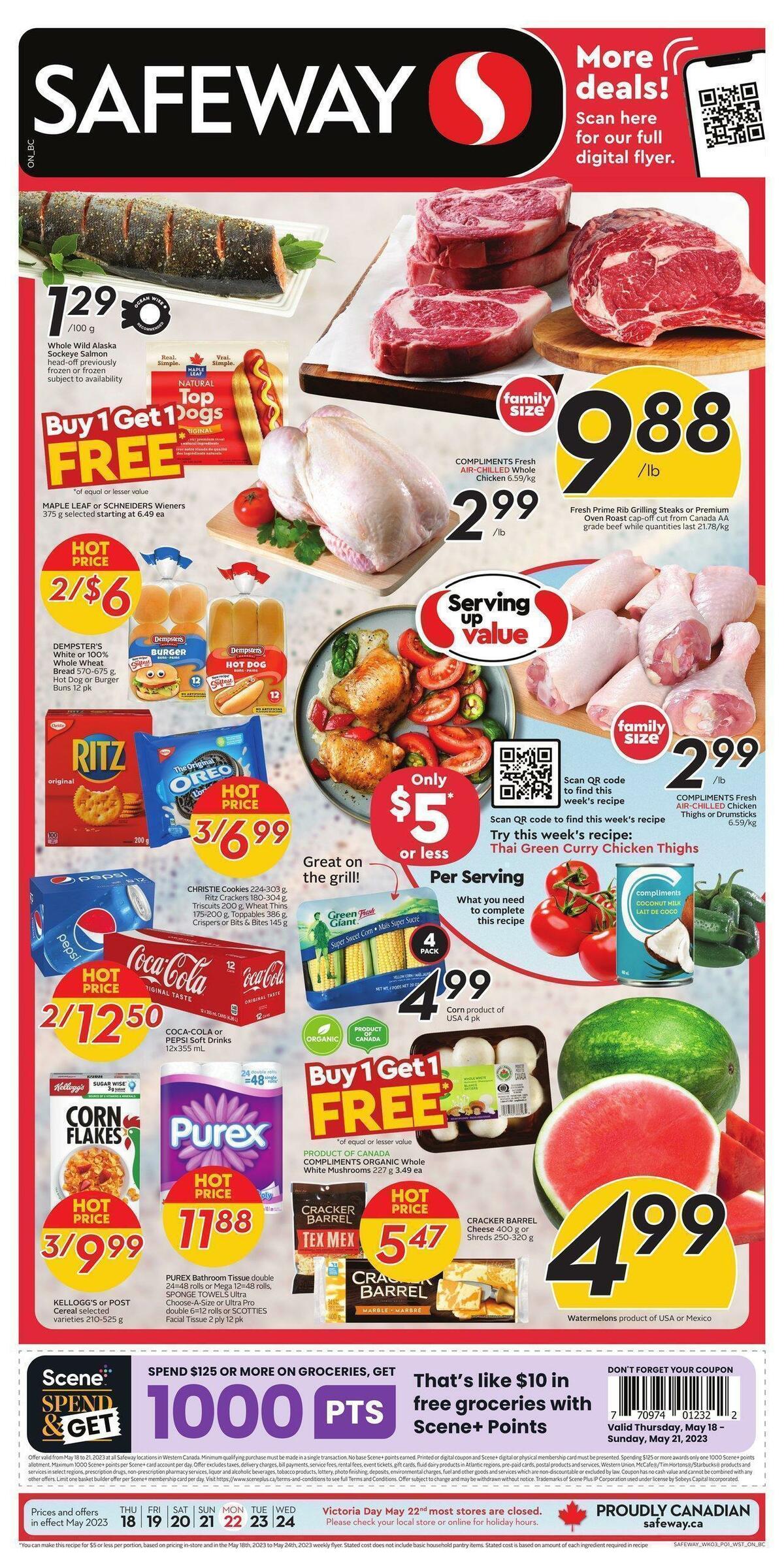 Safeway Flyer from May 18
