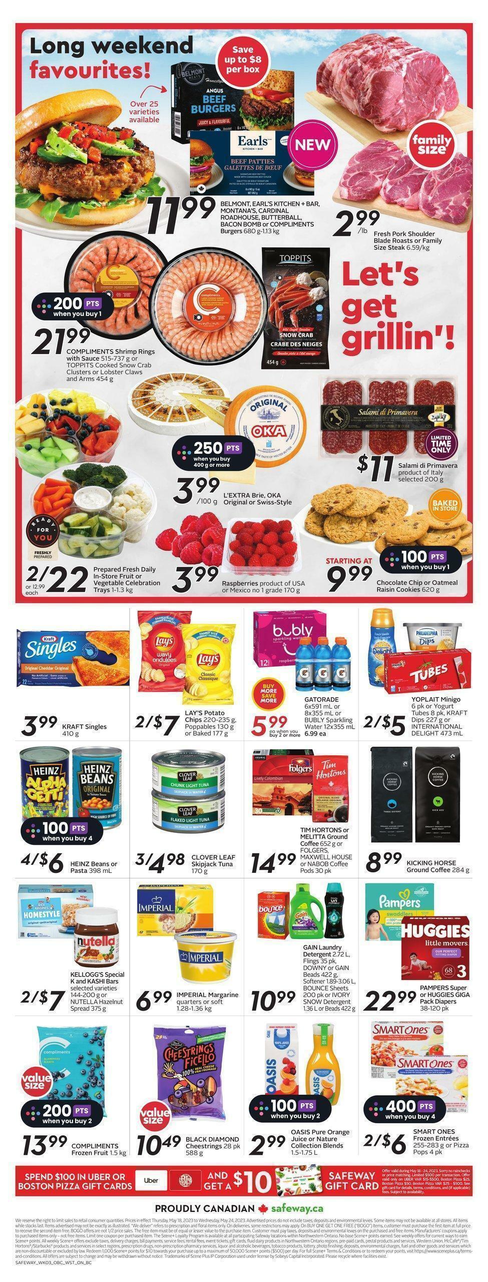 Safeway Flyer from May 18