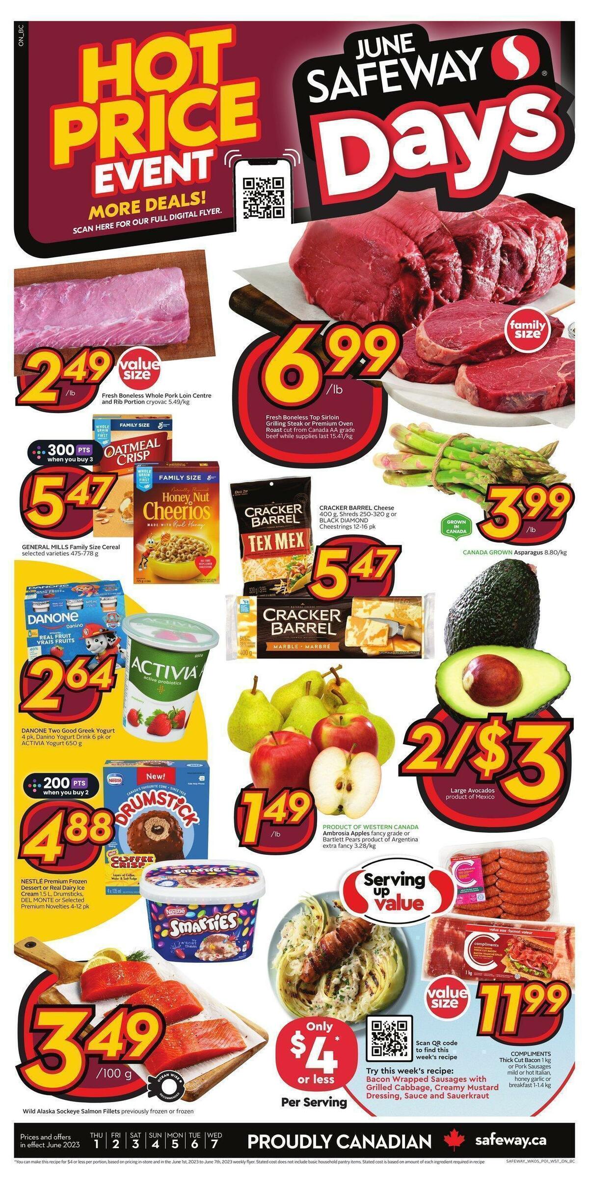 Safeway Flyer from June 1