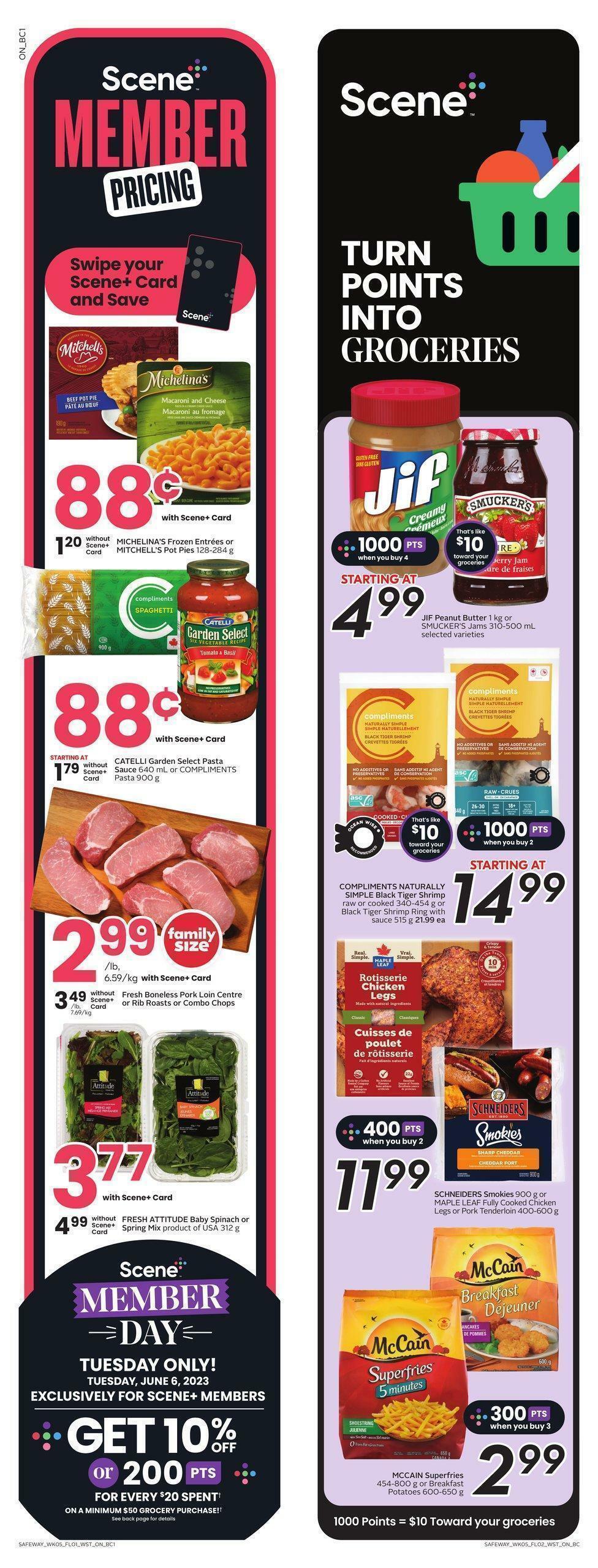 Safeway Flyer from June 1