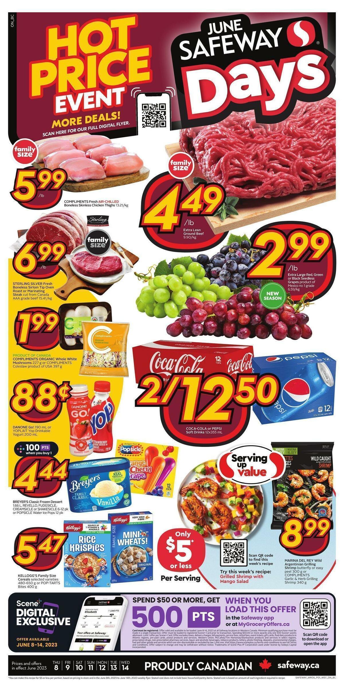 Safeway Flyer from June 8