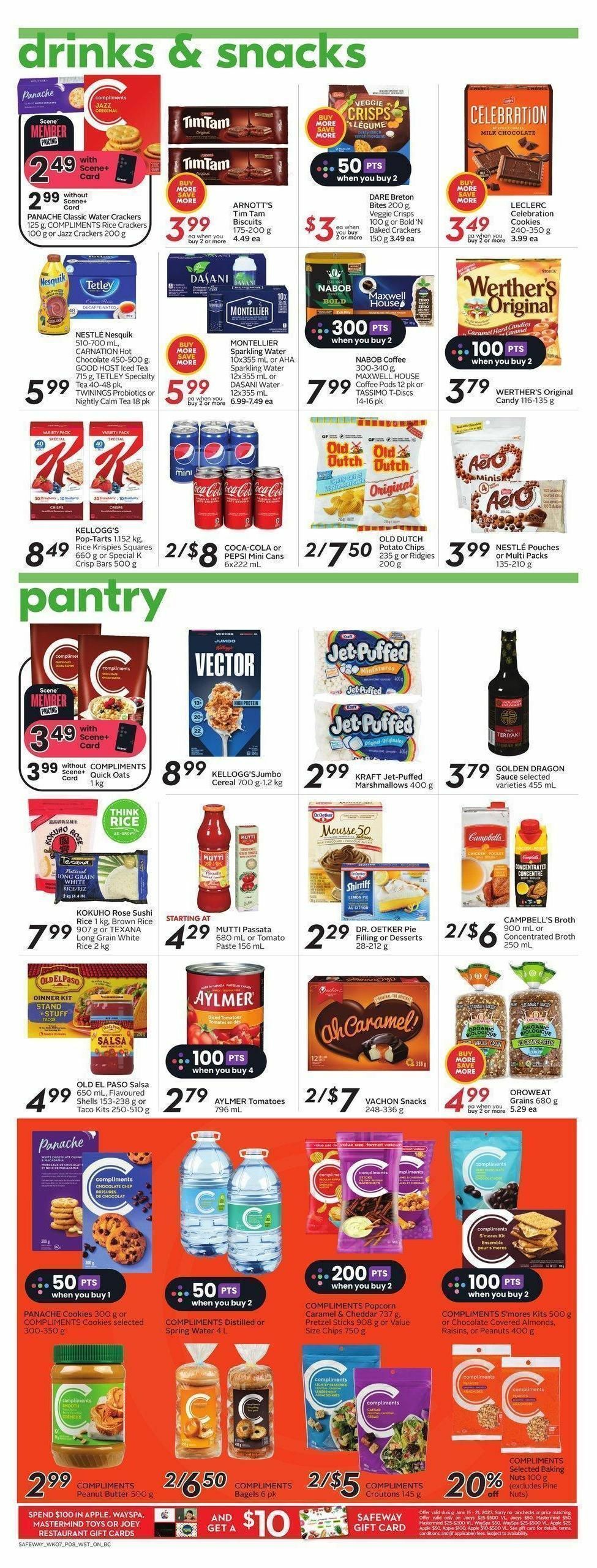 Safeway Flyer from June 15