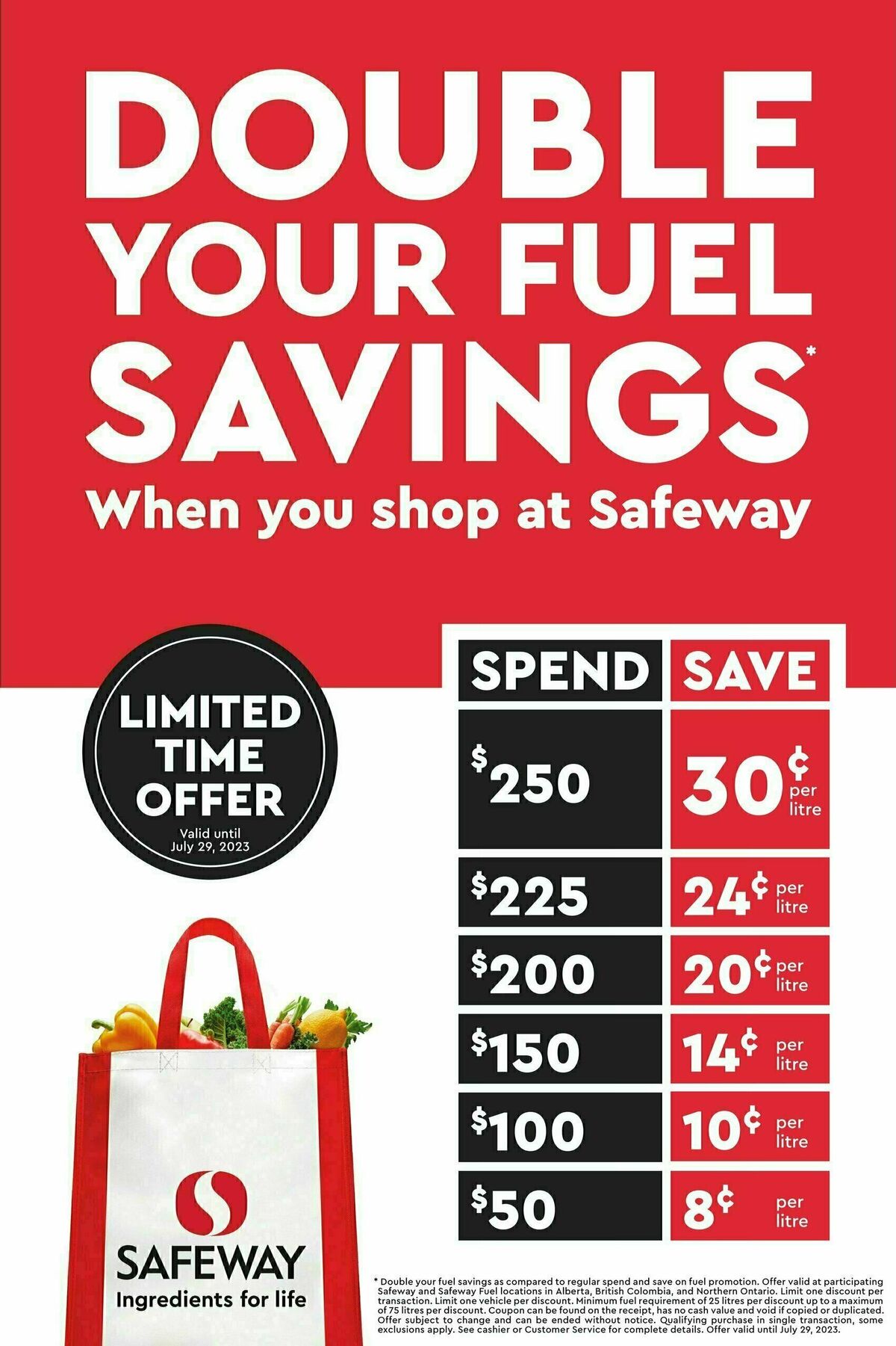 Safeway Flyer from July 6