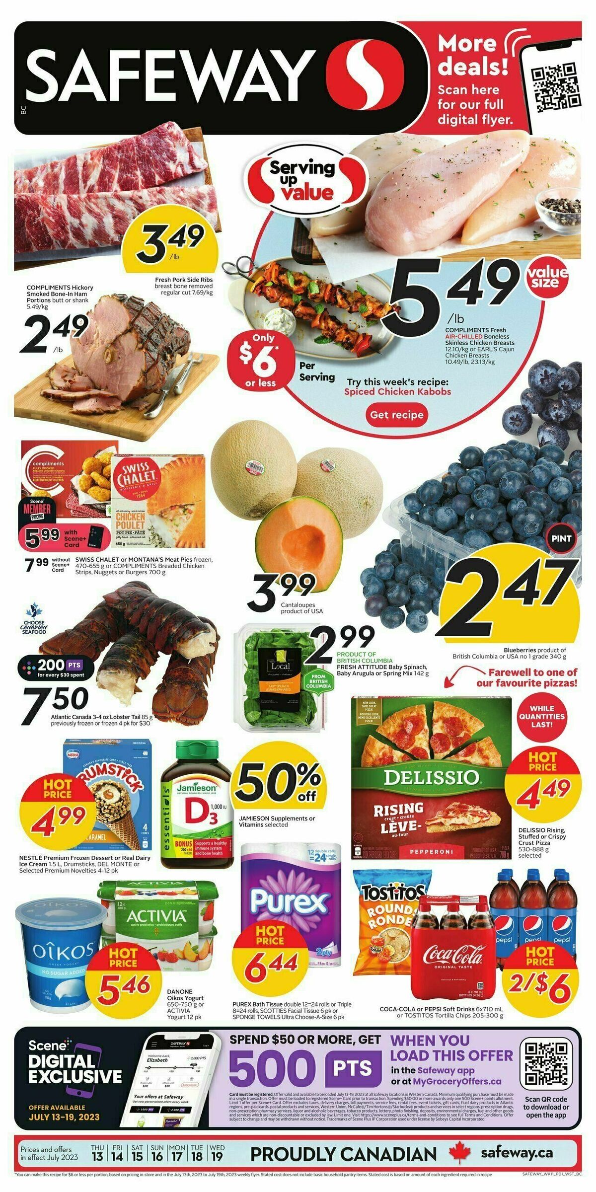 Safeway Flyer from July 13
