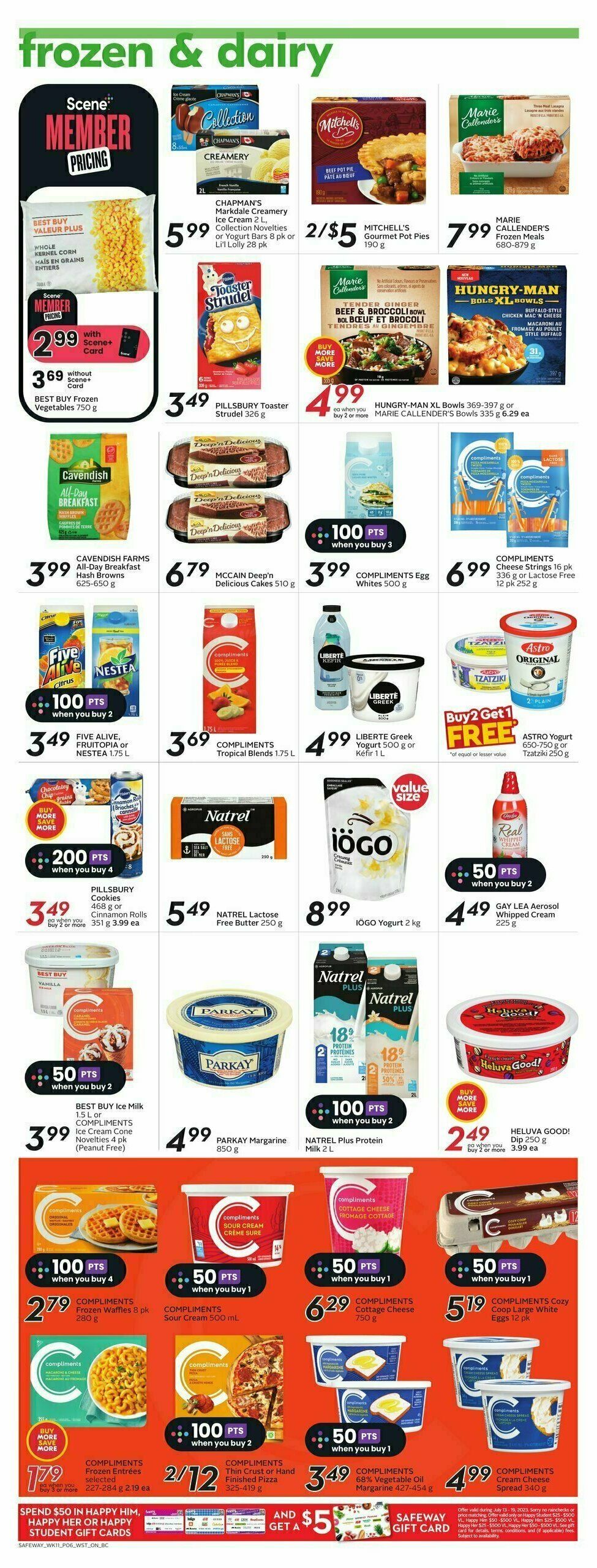 Safeway Flyer from July 13