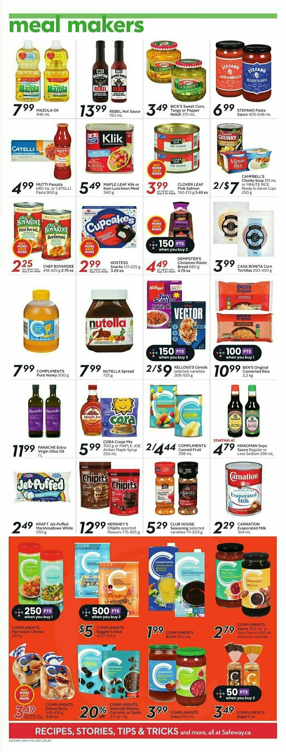 Safeway Flyer from July 13