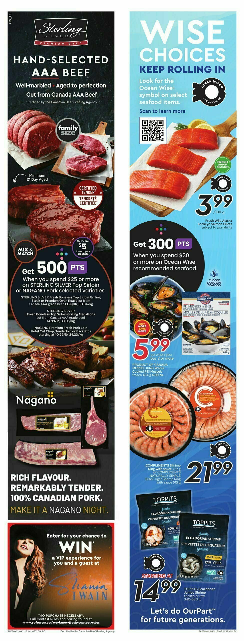 Safeway Flyer from July 13