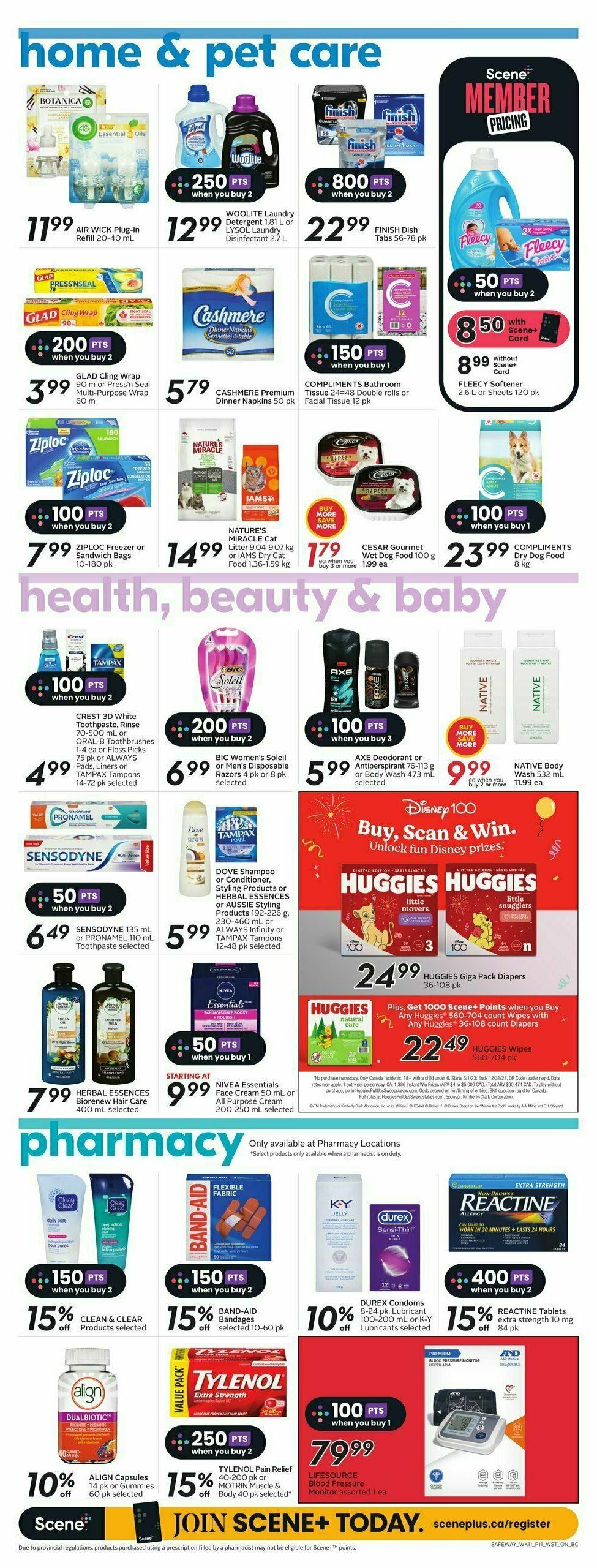 Safeway Flyer from July 13