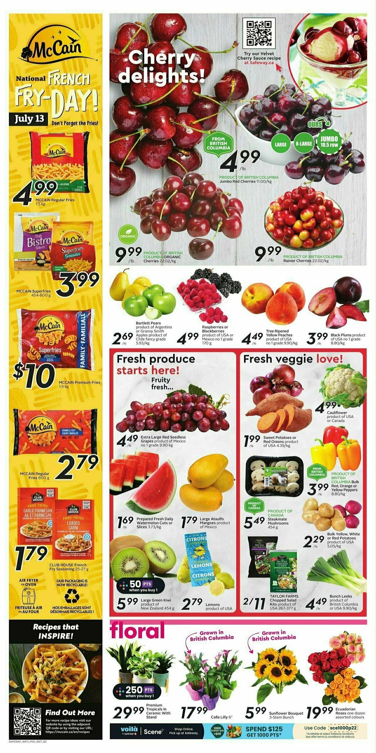 Safeway Flyer from July 13