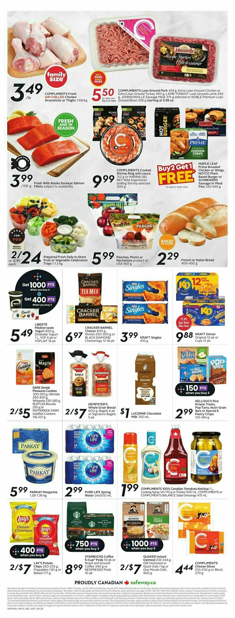 Safeway Flyer from July 20