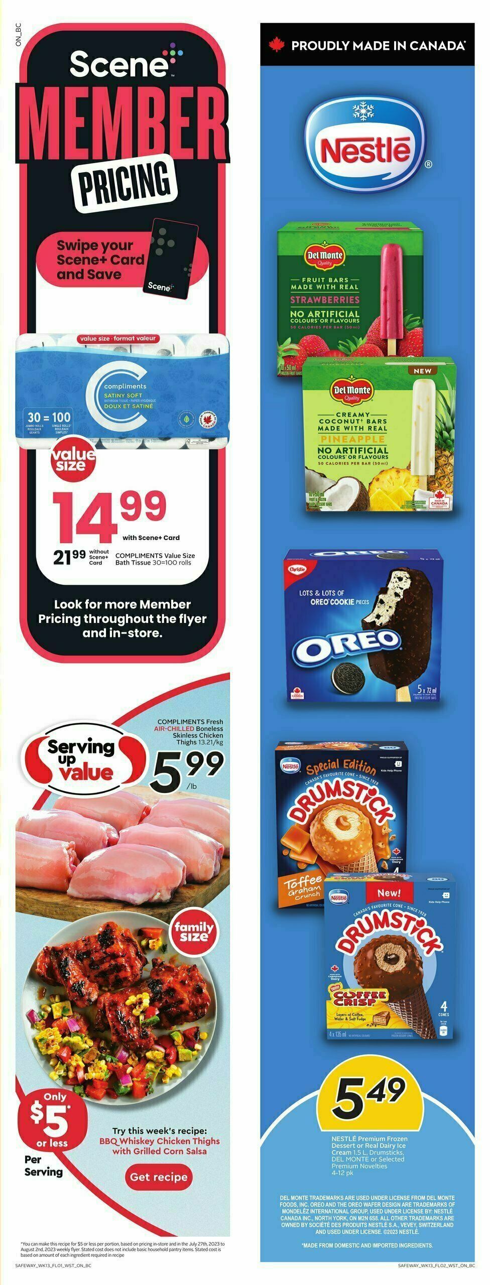 Safeway Flyer from July 27