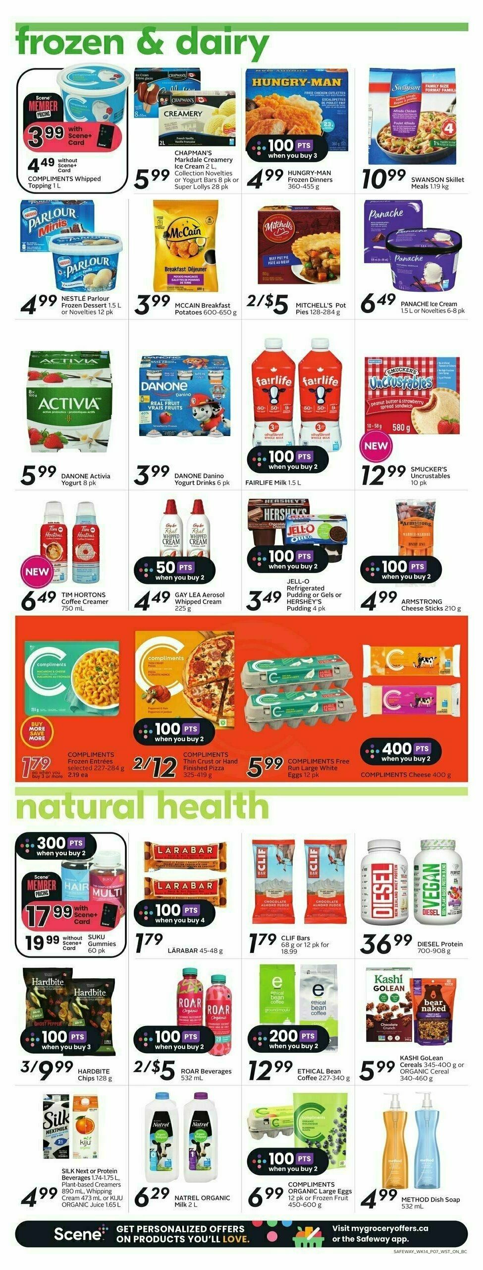 Safeway Flyer from August 3