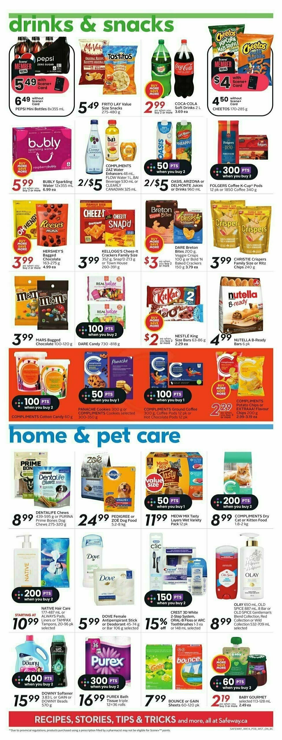 Safeway Flyer from August 3