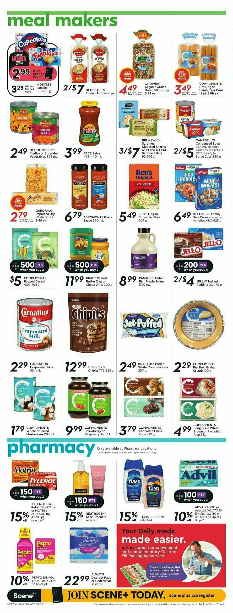 Safeway Flyer from August 3