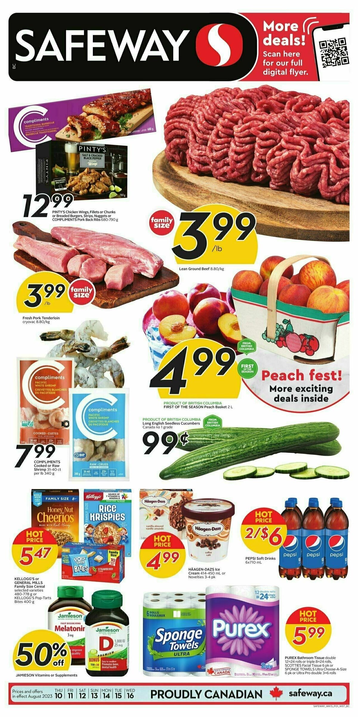 Safeway Flyer from August 10
