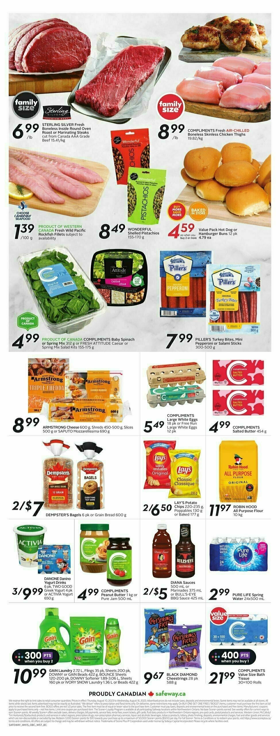 Safeway Flyer from August 10