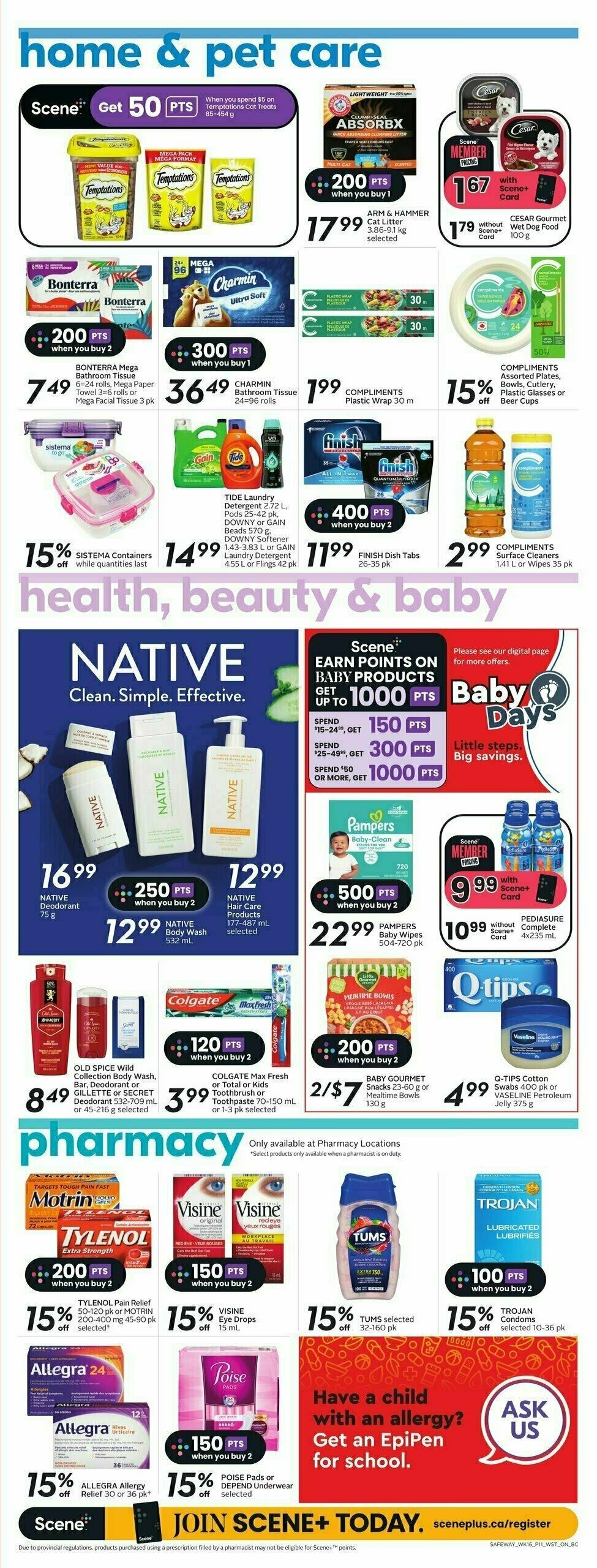 Safeway Flyer from August 17