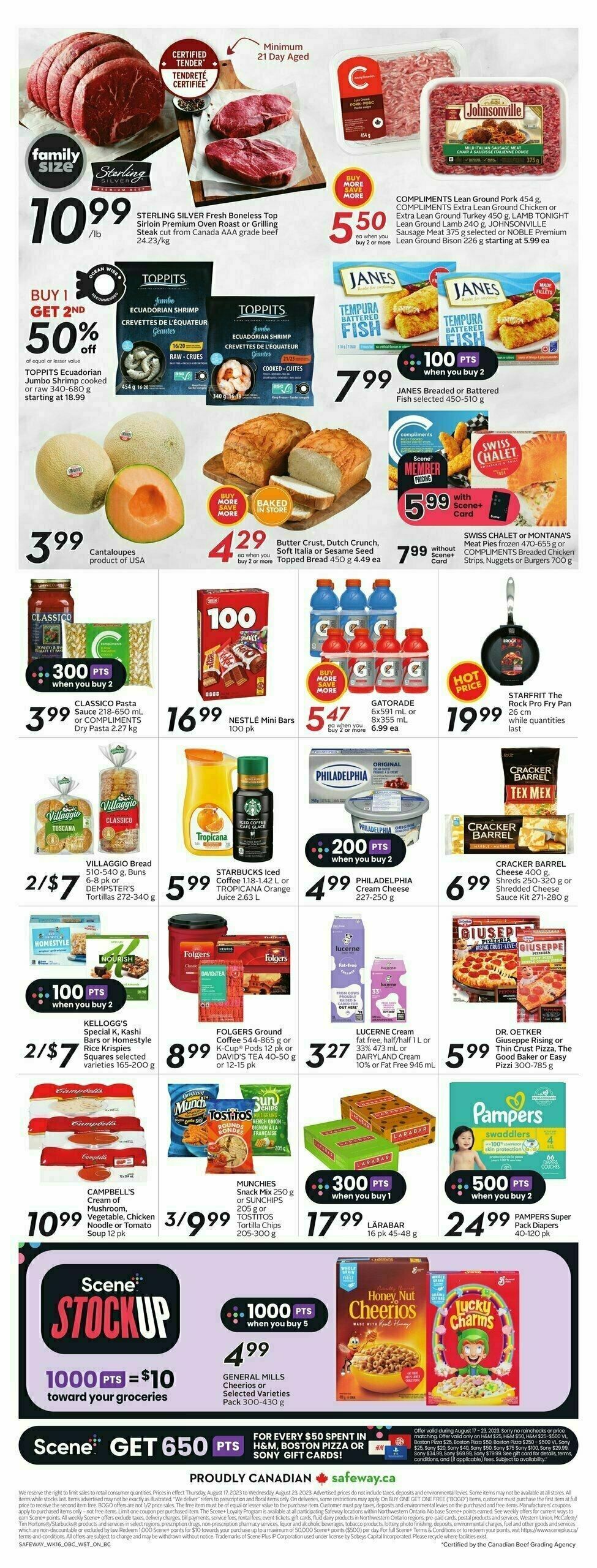Safeway Flyer from August 17