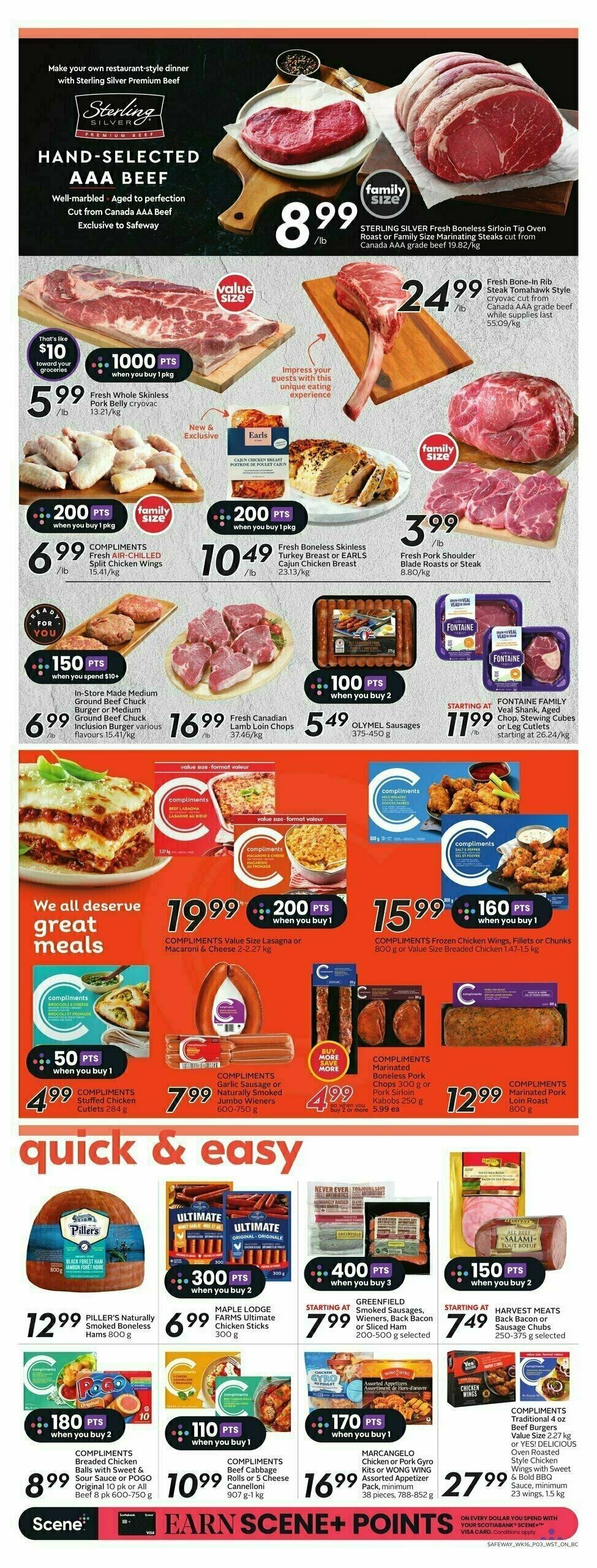 Safeway Flyer from August 17