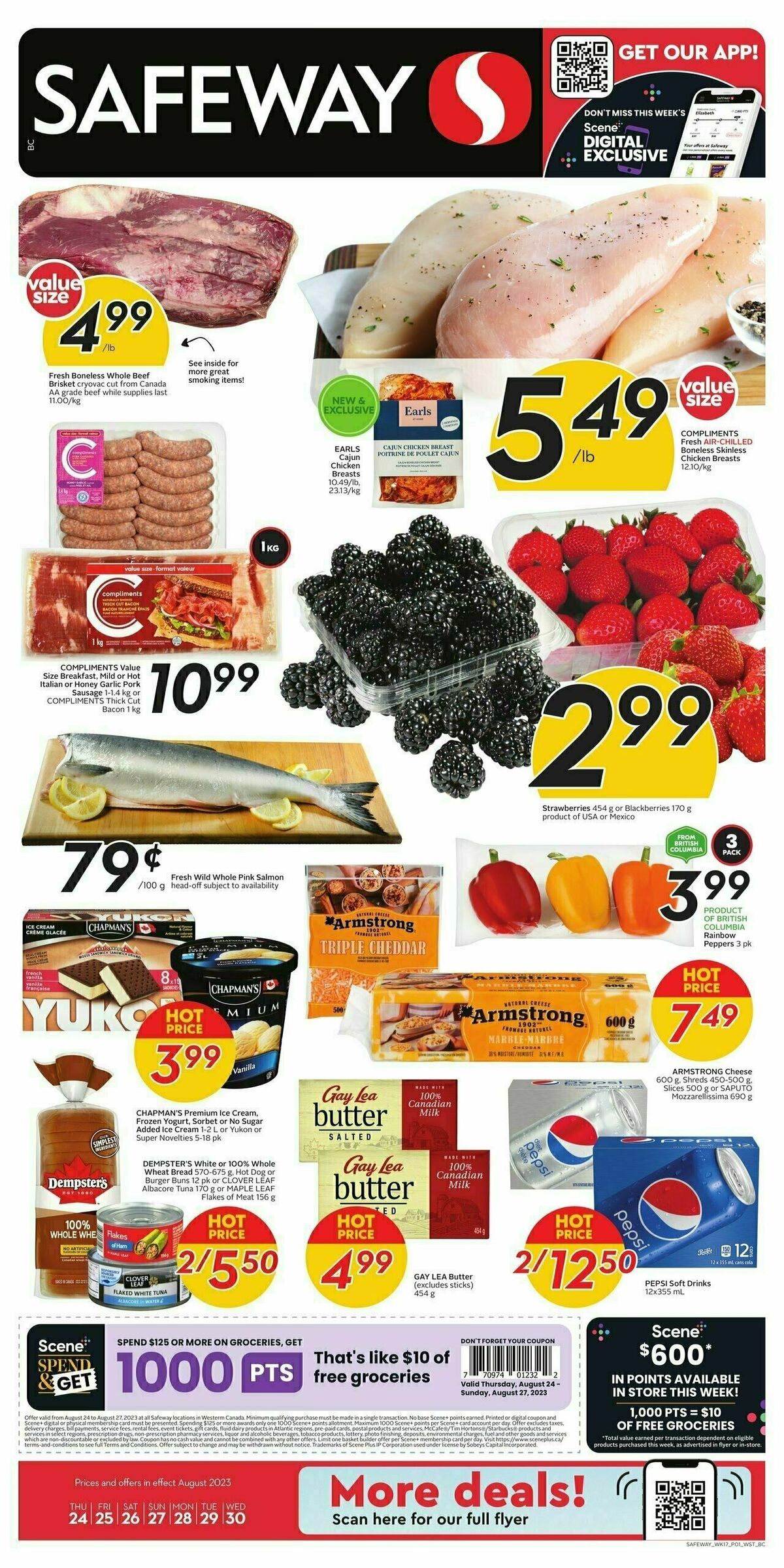 Safeway Flyer from August 24
