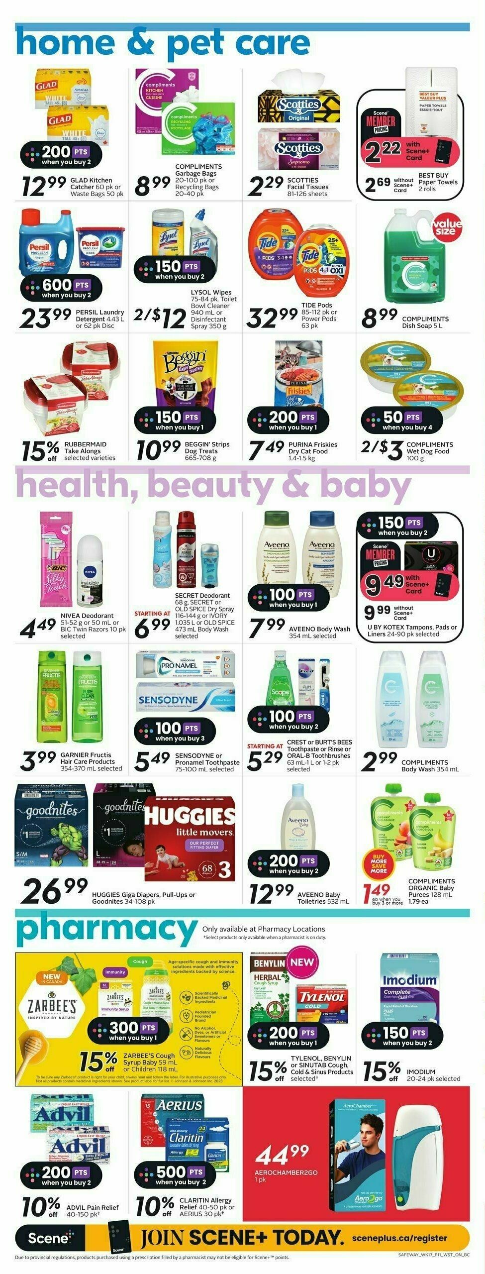 Safeway Flyer from August 24