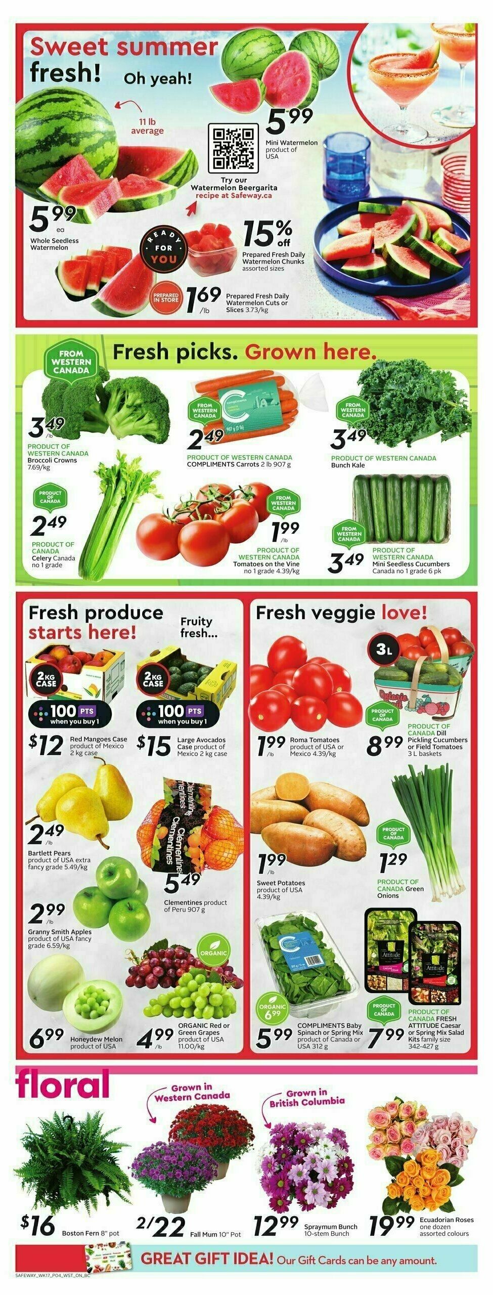 Safeway Flyer from August 24