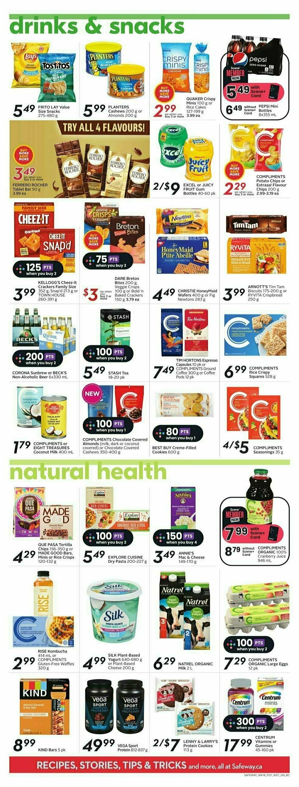 Safeway Flyer from August 31