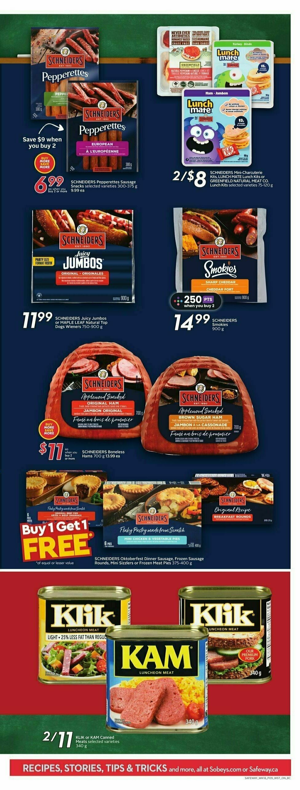 Safeway Flyer from August 31