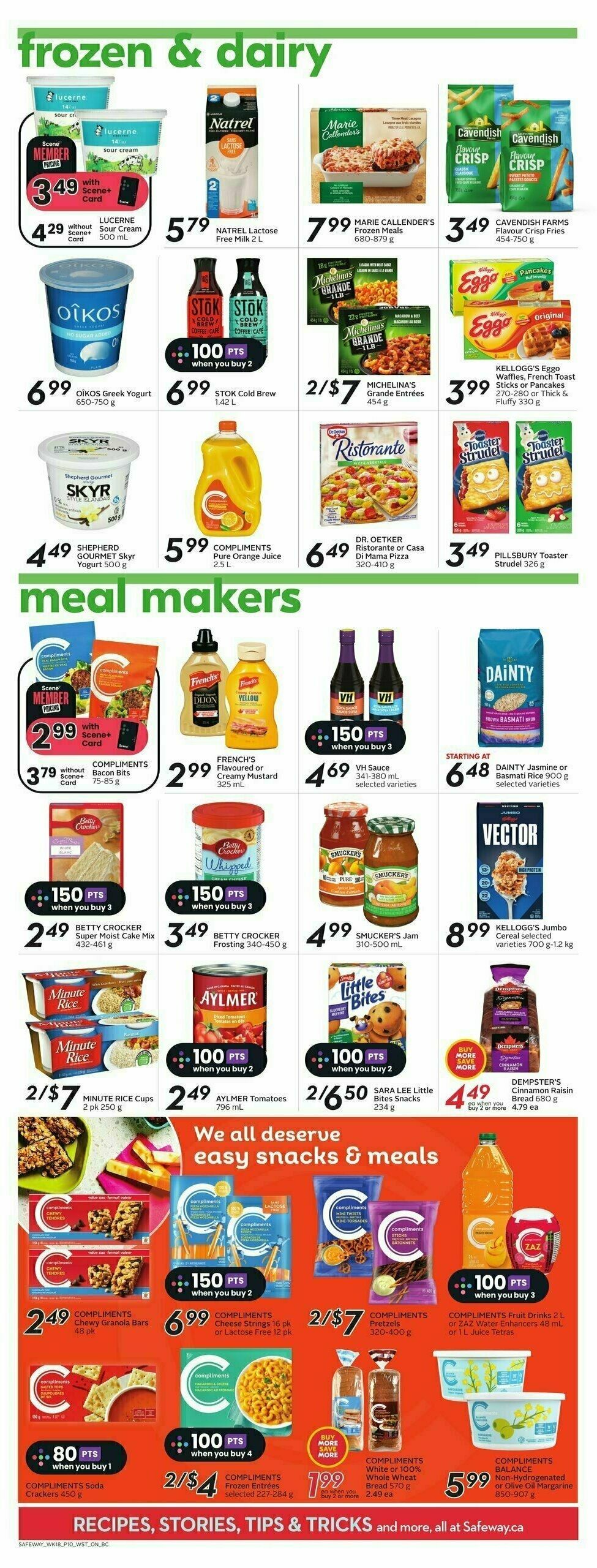 Safeway Flyer from August 31
