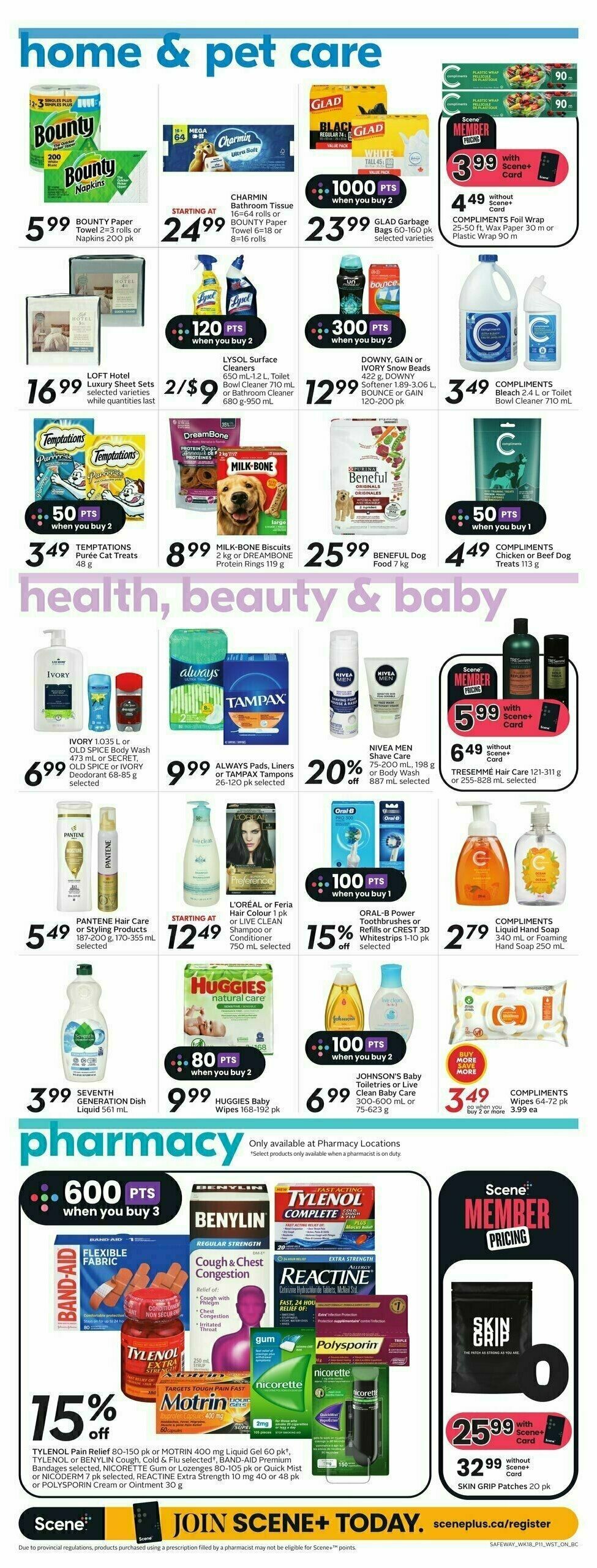 Safeway Flyer from August 31