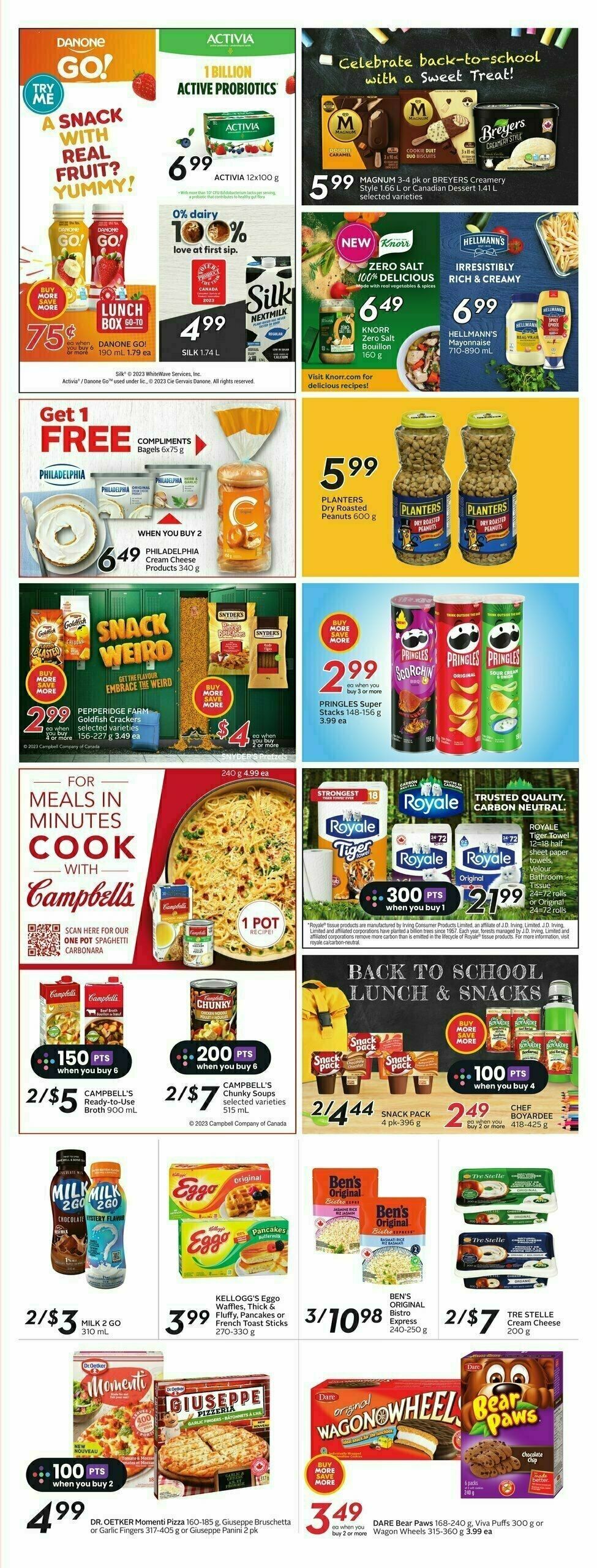 Safeway Flyer from August 31