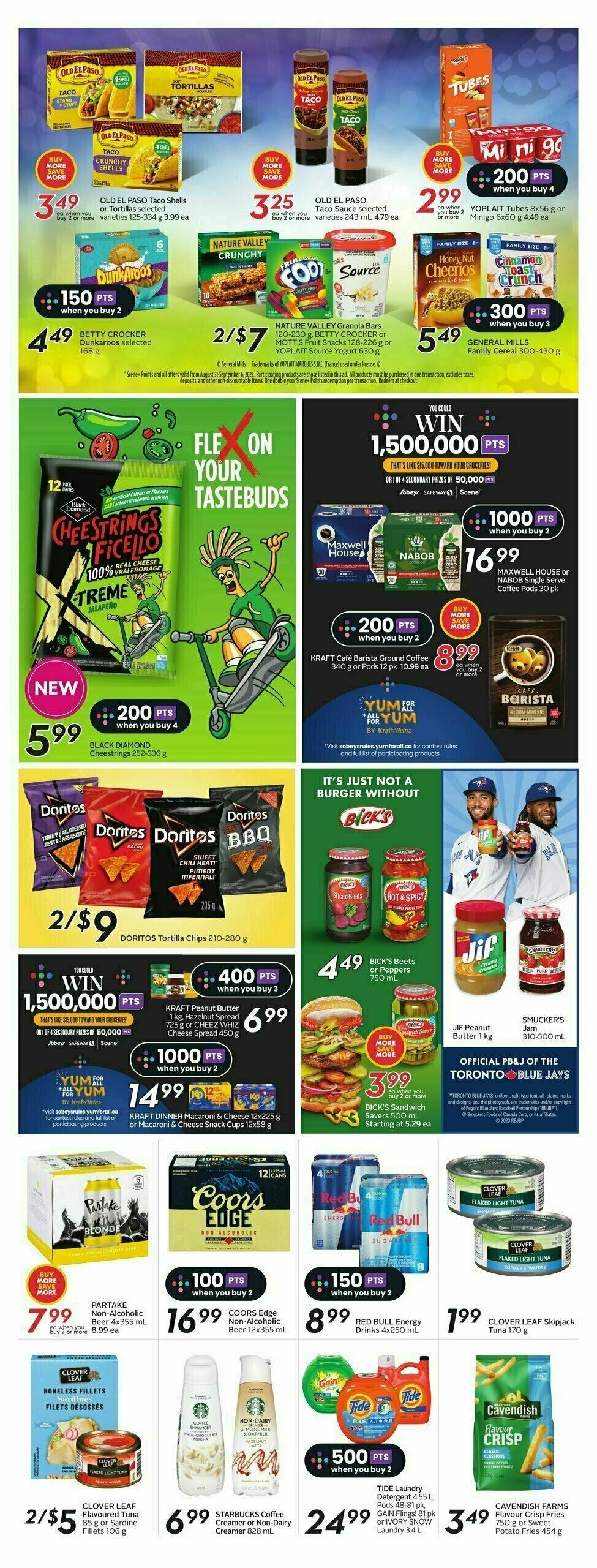 Safeway Flyer from August 31