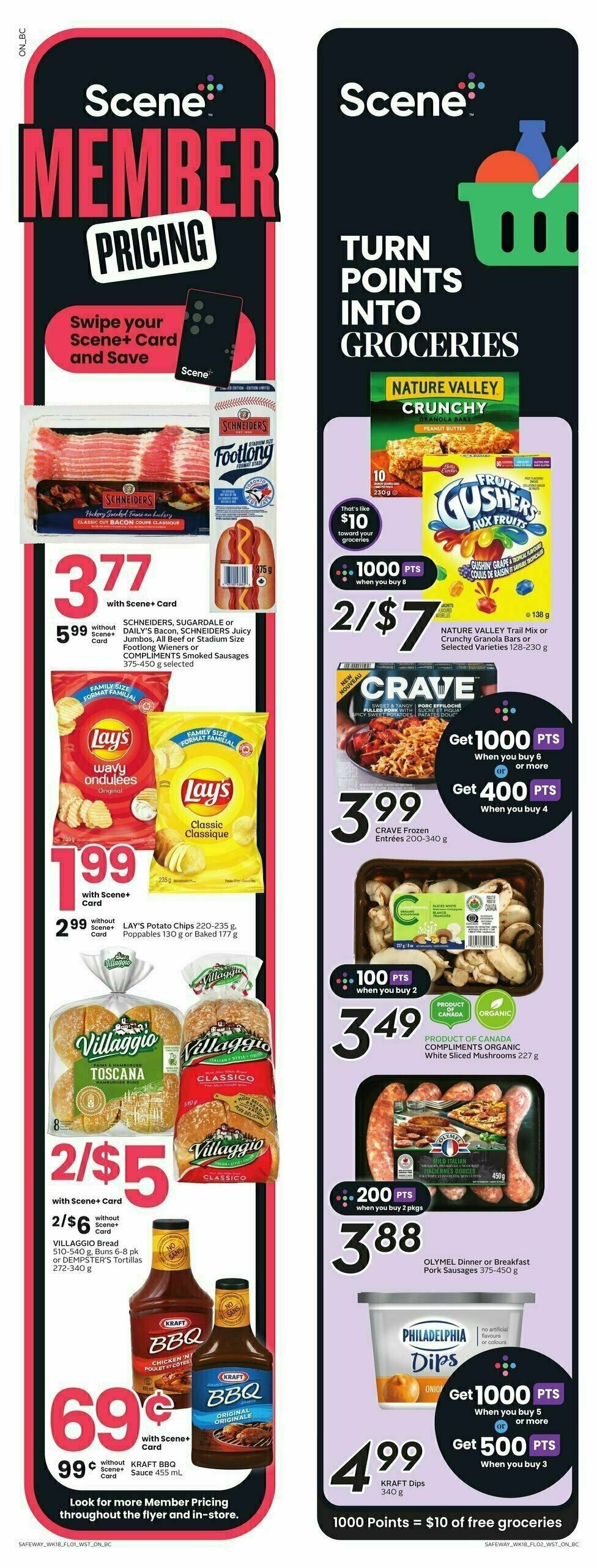 Safeway Flyer from August 31
