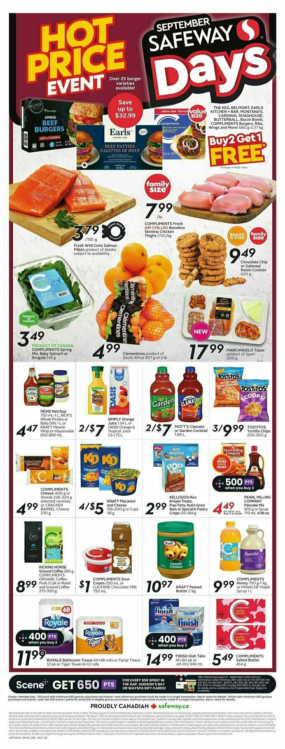 Safeway Flyer from August 31