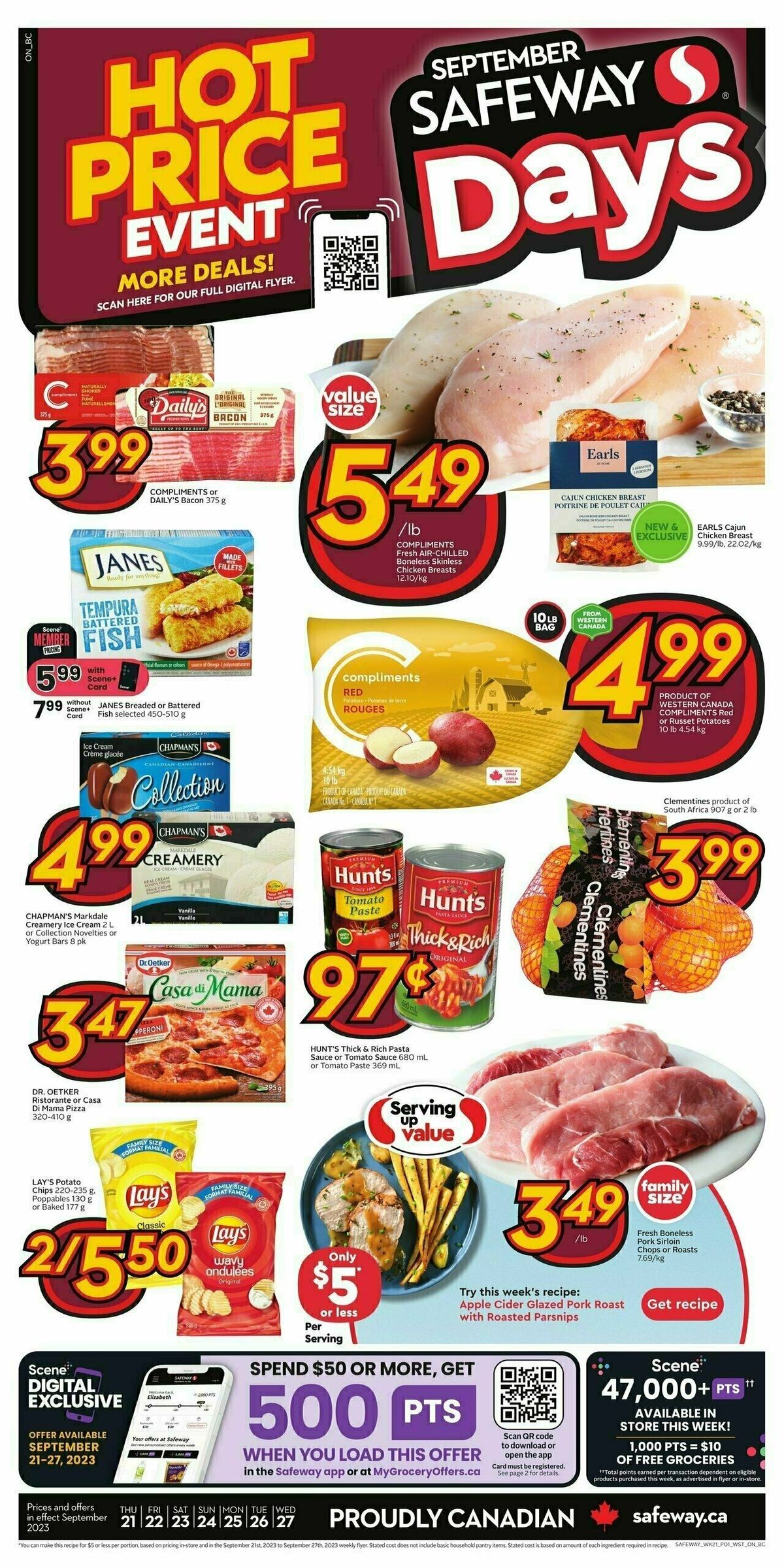 Safeway Flyer from September 21