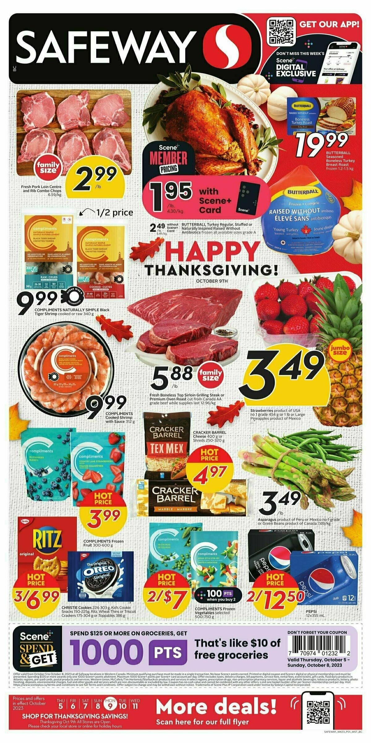 Safeway Flyer from October 5
